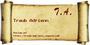 Traub Adrienn névjegykártya